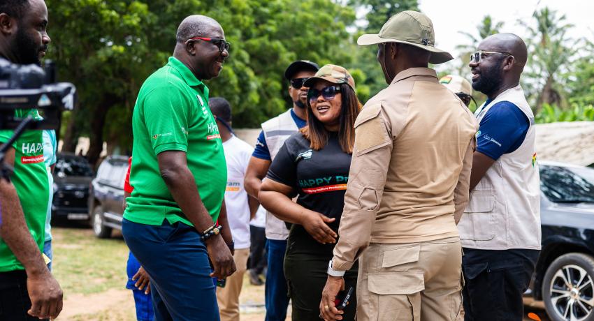 President Mahama Visits NSA Poultry Farm in Papao